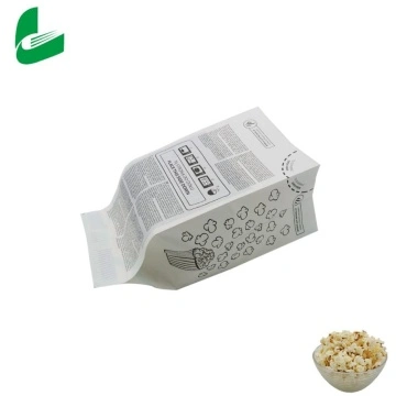 Biodegradable Packaging Greaseproof Kraft Microwave Popcorn Paper Bags China Manufacturer