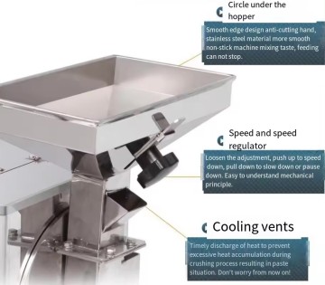 Electric Sesame Walnut Almond Crusher: Nut Grinding Machine for Cashew Peanut