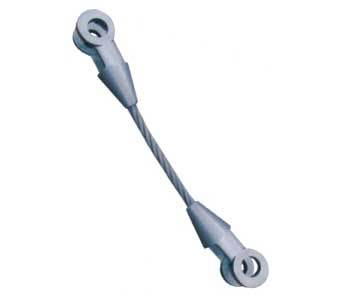Open casting wire rope sling
