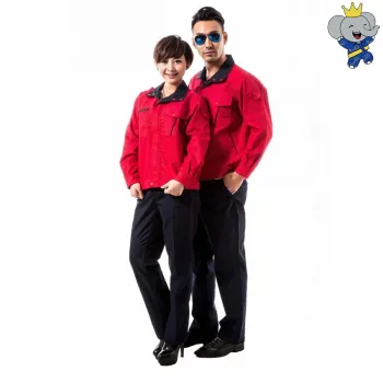 Big Red Thick Pearl Sail Workwear Jacket