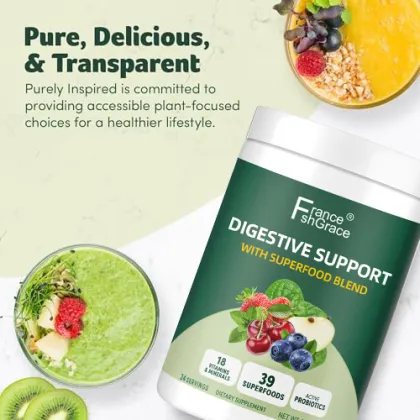 Organic Green Powder for Digestive Health