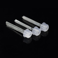 8mm RGB LED Straw Hat Lens Diffuse 0.2W