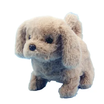 Manufacturer exports direct selling plush animal teddy bear dog cute creative battery  Puppy toys other toy kids electric toy