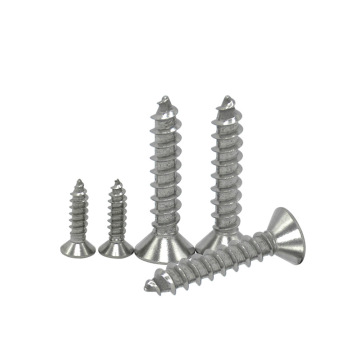 Stainless Steel Countersunk Self-Tapping Flat Head Screws