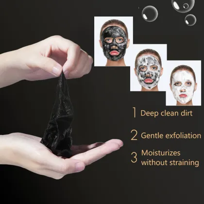 Aichun Organic Beauty Charcoal Cleansing Bubble Mask with Hyaluronate