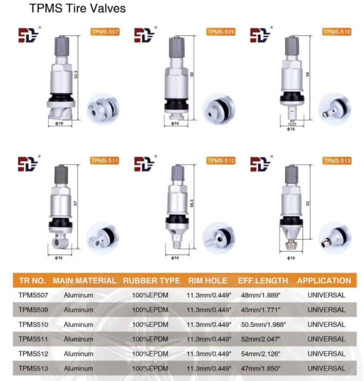 Tpms Tire Valve Tpms507 513