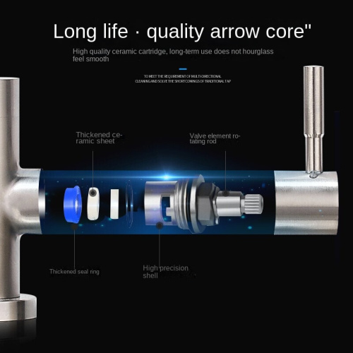 Stainless Steel Filter Lead-Free Drinking Purifier Faucet