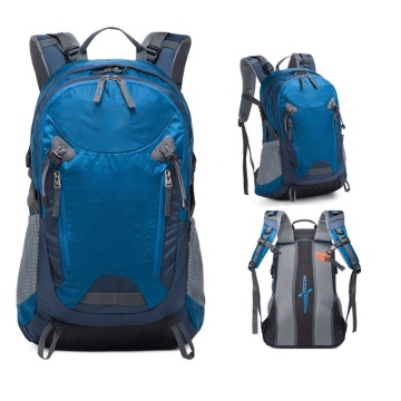 Nylon Camping Mountain Travel Hiking Backpacks - Large Capacity Waterproof Men's Backpack 35L