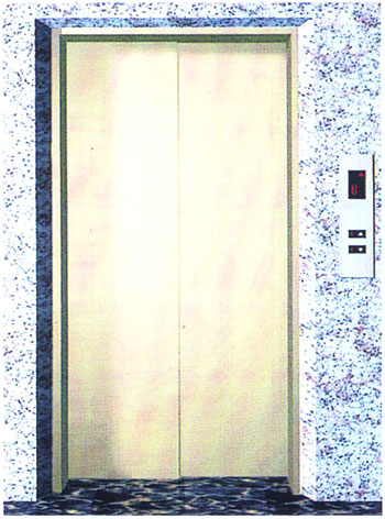 Two Speed Landing Door , Elevator Decoration HB0902B