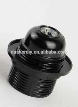 E27bakelite smooth skirt/half pleated/allpleated skrit lampholder