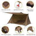 2 Person Waterproof Ripstop Backpacking Tent with Canopy