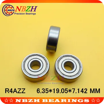 R4A R4AZZ R4ARS R4A-2Z R4AZ R4A-2RS ZZ RS RZ 2RZ Deep Groove Ball Bearings 6.35*19.05*7.142mm 1/4" x 3/4" x 9/32"