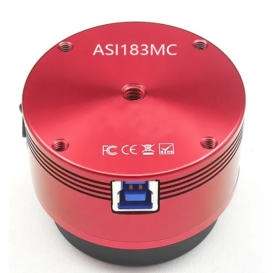 ZWO ASI183MC Pro Astronomy Camera for Planetary, Solar, and Lunar Imaging