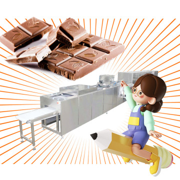 Depositor al cioccolato che produce una macchina di linea di produzione