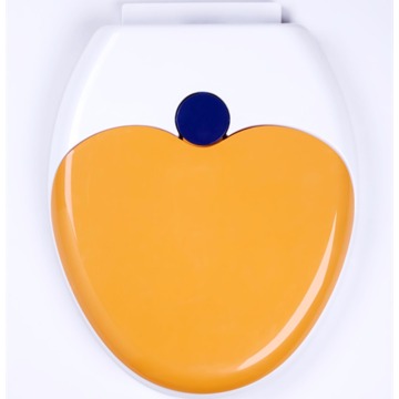 Smart hygienic slow close plastic toilet seat