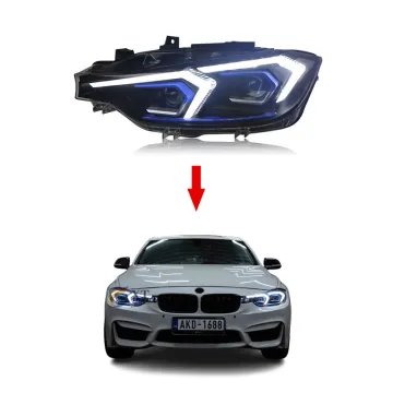 XT Upgrade LED Headlight for BMW 3 Series F30 F35 2013-2019 Plug and Play