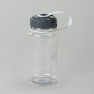 Sports Water Bottle, Made PP with Transparent Body, 340mL Volume, Ideal for Kids Use