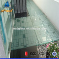 16mm 20mm 30mm Clear Tempered Double Laminated Glass