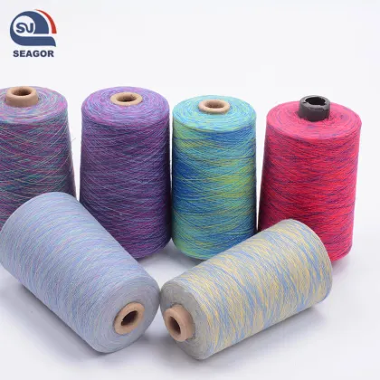 100% thread ring spun viscose yarn
