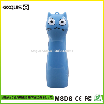 2016 promotion gift Lovely cat shape power bank charger for events gifts