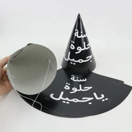 Popular Paper Kids Party Hats for Birthday Celebrations