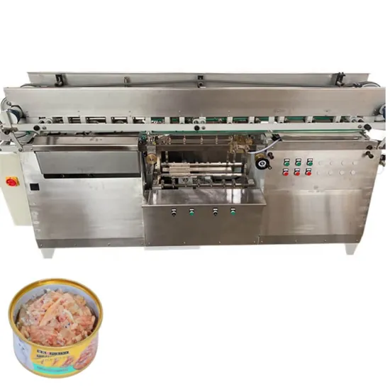 Sardine Can Labeling and Filling Production Line