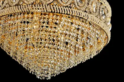Modern LED Crystal Chandelier Light - Indoor Decorative Designer Chandelier
