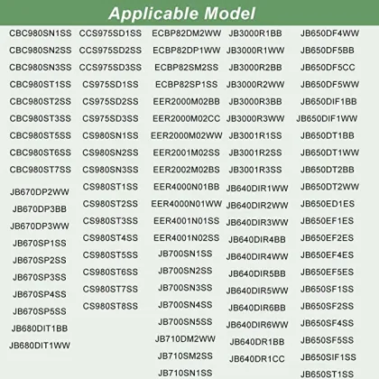 Range Stove Cooktop 9 Inch 6 Inch Dual Radiant Surface Element Replacement for Frigidaire & Electrolux