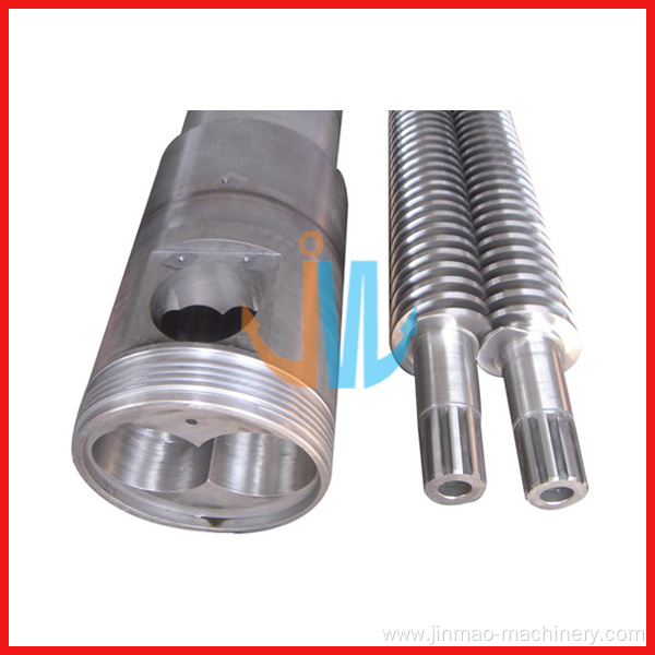 concial twin screw and barrel