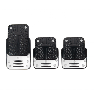 Wholesale Auto Car Break Accelerator Pedals - CARFU Brake Clutch Gas Oil Footrest Pedal Pad
