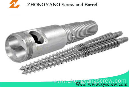 High Performance Conical Twin Screw and Barrel