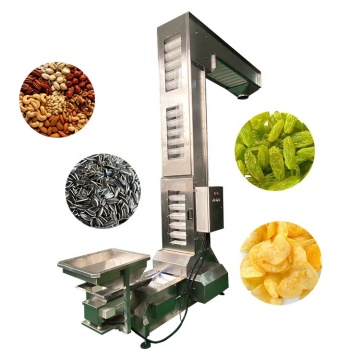 Z Type C Type Bucket Elevator Conveyor for Grain, Snacks, Nuts - Food Grade Hopper
