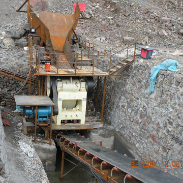 jaw crusher with diesel engine high quality