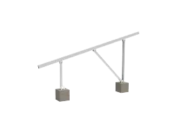 PV V-Shaped Ground Brackets