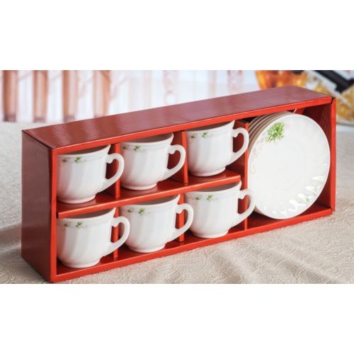 Elegante Form Kaffeetassen und Untertassen