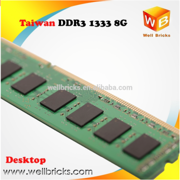 Taiwan hot selling Memory Desktop 512x8 16c ddr3 1333 8gb ddr3 ram