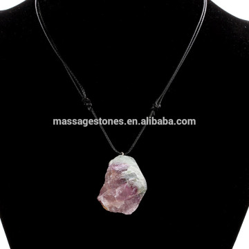 Wholesale raw gemstone charms pendants