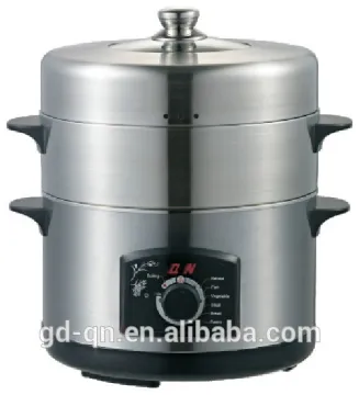 Model#QZ-SYD-26A 2 layers stainless steel food steamer