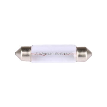 SV8.5 Miniature Festoon Lamp 11X44mm - Car License Plate Light