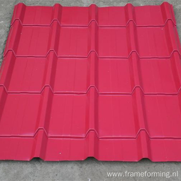 Step Tile Roofing Roll Forming Machine