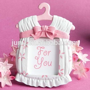 Cute lovely pink baby clothes photo frame baby shower gift wholesale
