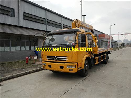 XCMG 5ton Tow lori wreckers zilizowekwa cranes