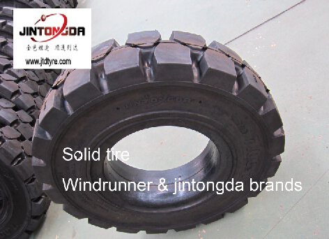 Jintongda Solid Rubber Tire 23*9-10