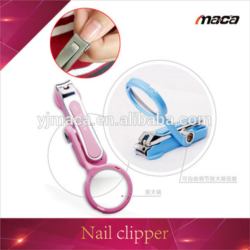 Hot China factory good quality baby toe nail clipper with magnifier