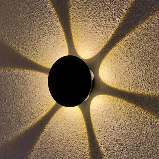 Modern 4W 6W 8W LED Mushroom Bedside Wall Lamp for Hotel Corridor Staircase Porch Decoration