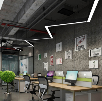 Modern Design T8 LED Tube School Lighting - Linkable Ceiling Fixtures