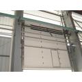 Fire station overhead sectional door