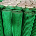 mesh di filo saldato verde rivestito in PVC
