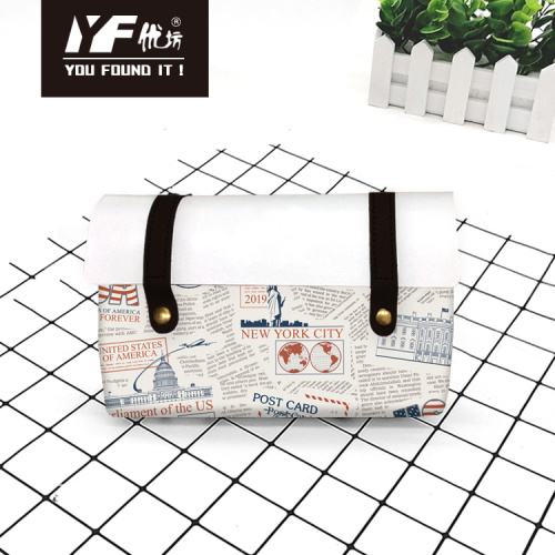 Cosmetic Bag Small Travel time style PU cosmetic bag Supplier