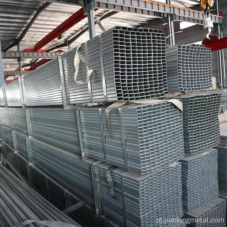 Q235 Seção oca HOT HOT DIP GALVANIZED SQUECA TIPE